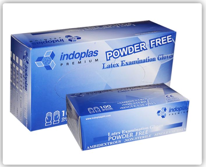 latex gloves indoplas