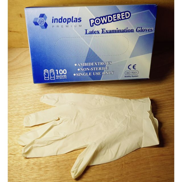 indoplas sterile latex gloves