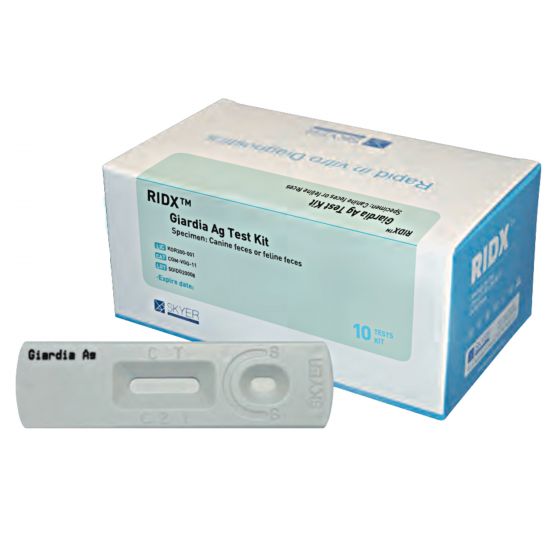 GIARDIA ANTIGEN, RIDX, VET RAPID KIT Skrooll.med